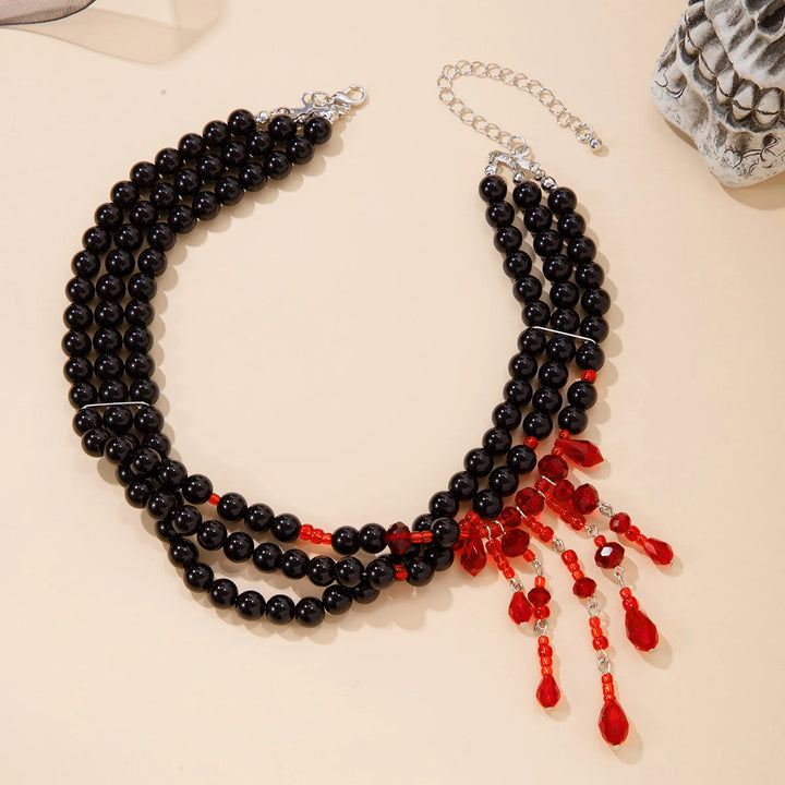 Scarlet Drop Necklace