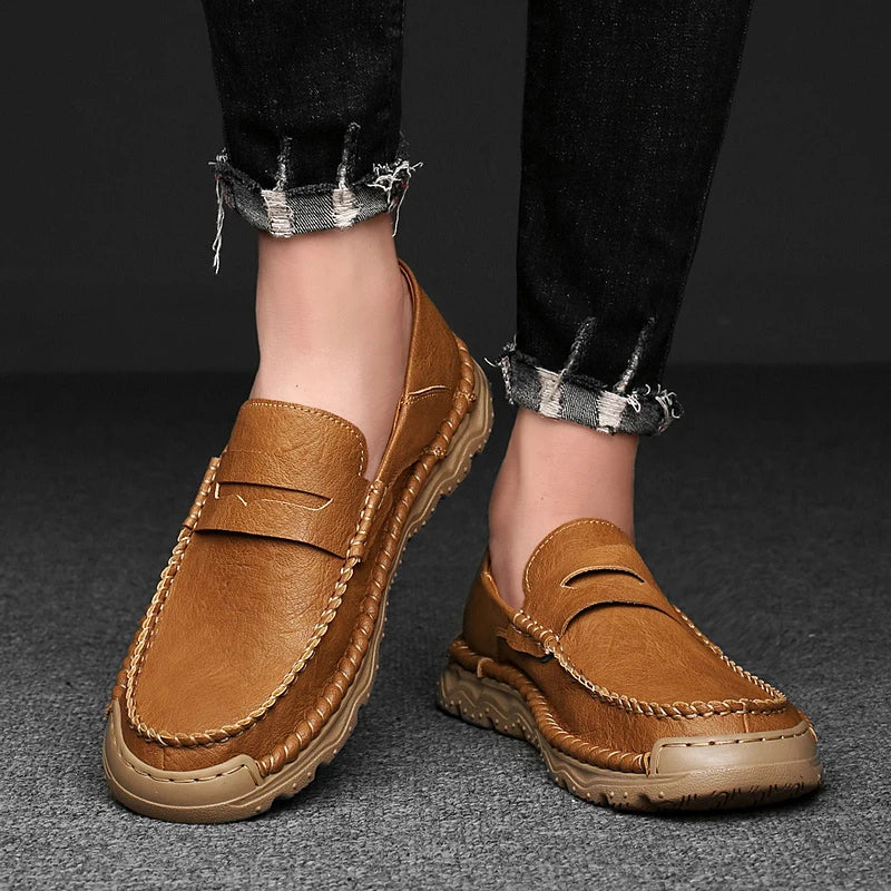 Senna Genuine Leather Loafers