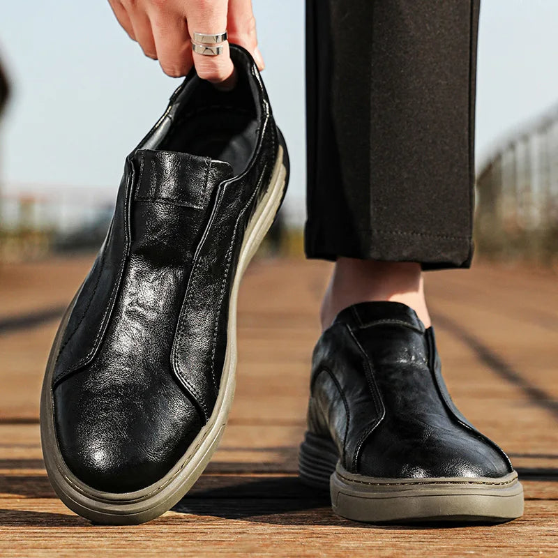 Carrick Genuine Leather Loafers