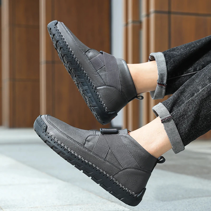 Redwood Genuine Leather Loafer Boots