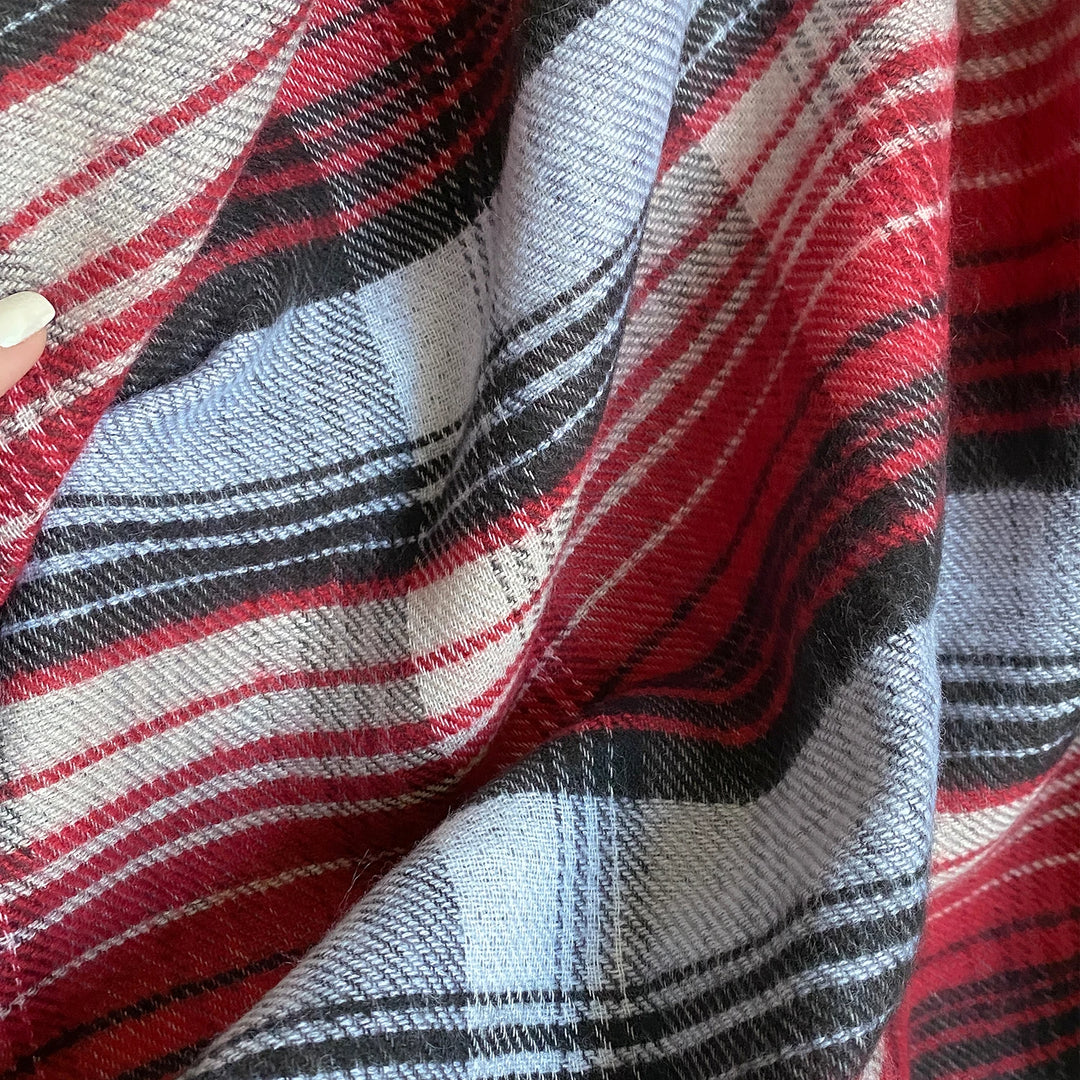 Elysir Plaid Blanket Scarf