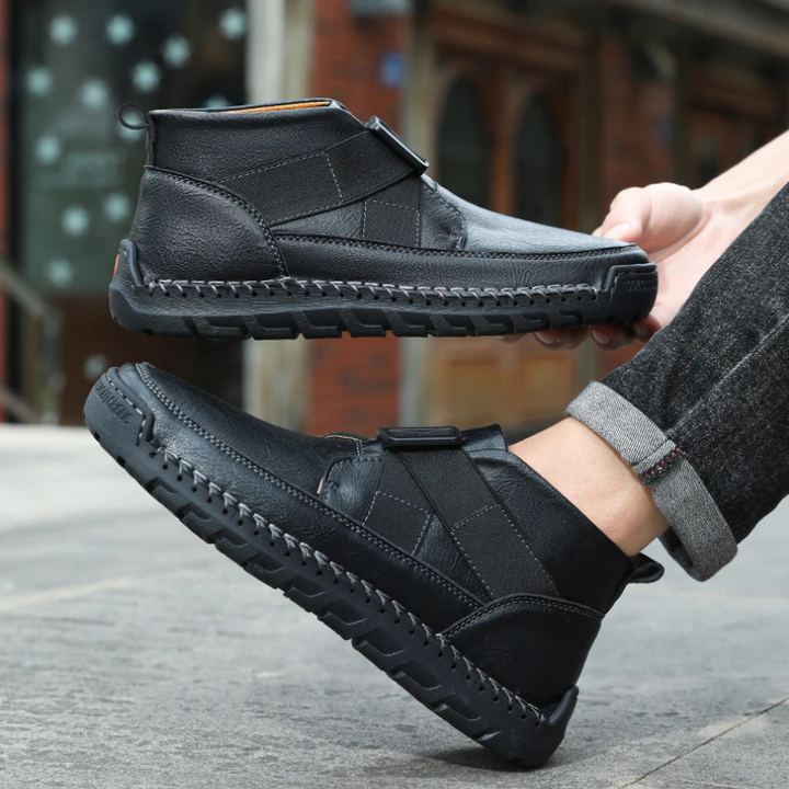 Redwood Genuine Leather Loafer Boots