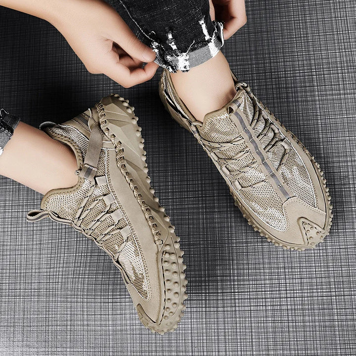 Ridgetrek Genuine Leather Sneakers