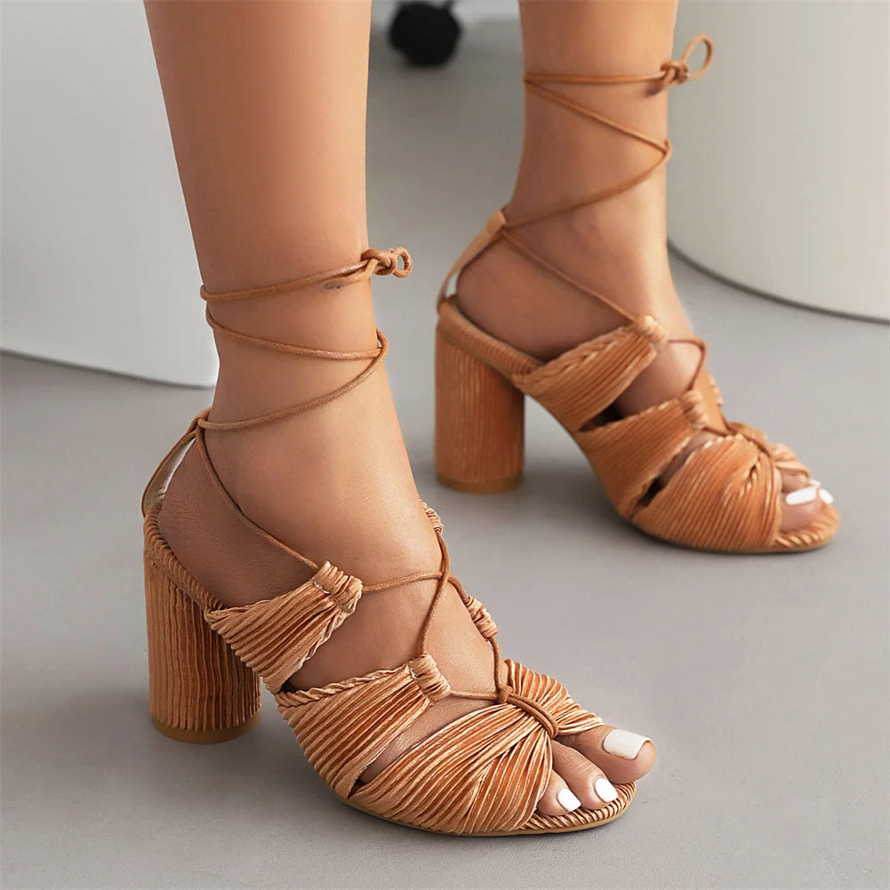 Sevilla Ankle Tie Sandals