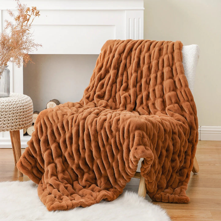 Imperial Fur Throw Blanket