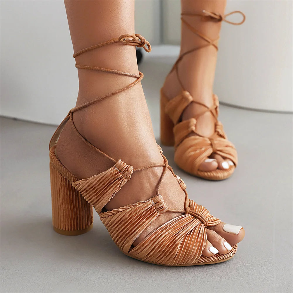 Sevilla Ankle Tie Sandals