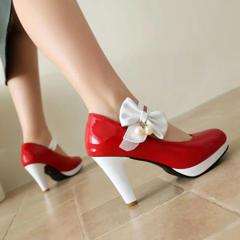 Amora Bow Heels