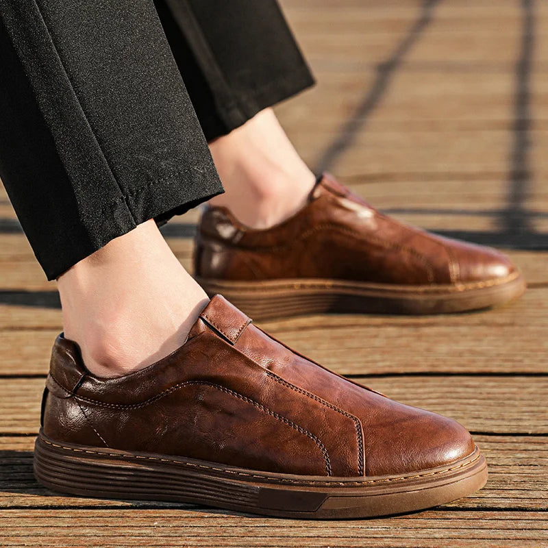 Carrick Genuine Leather Loafers