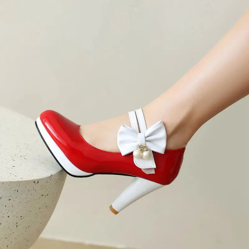 Amora Bow Heels