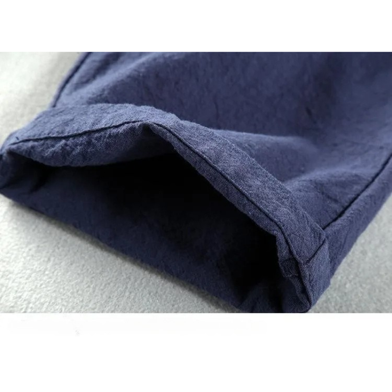 Solaro Cotton-Linen Joggers