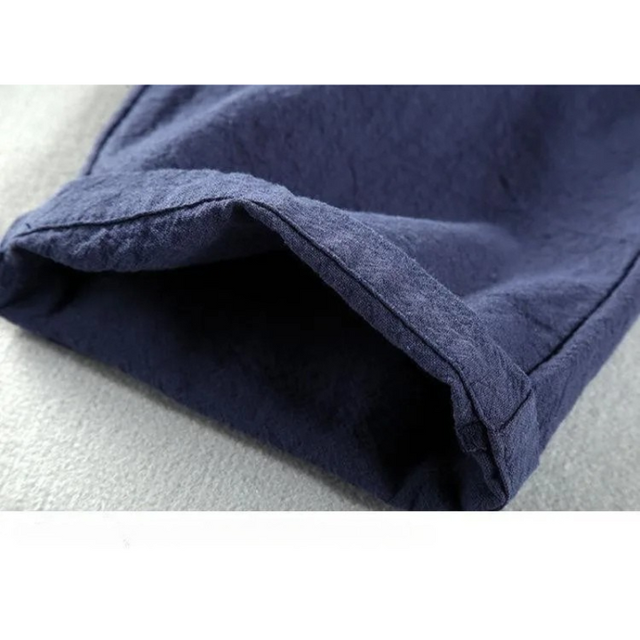 Solaro Cotton-Linen Joggers