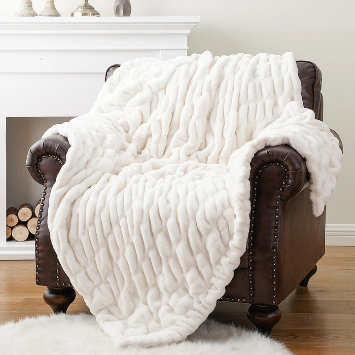 Imperial Fur Throw Blanket