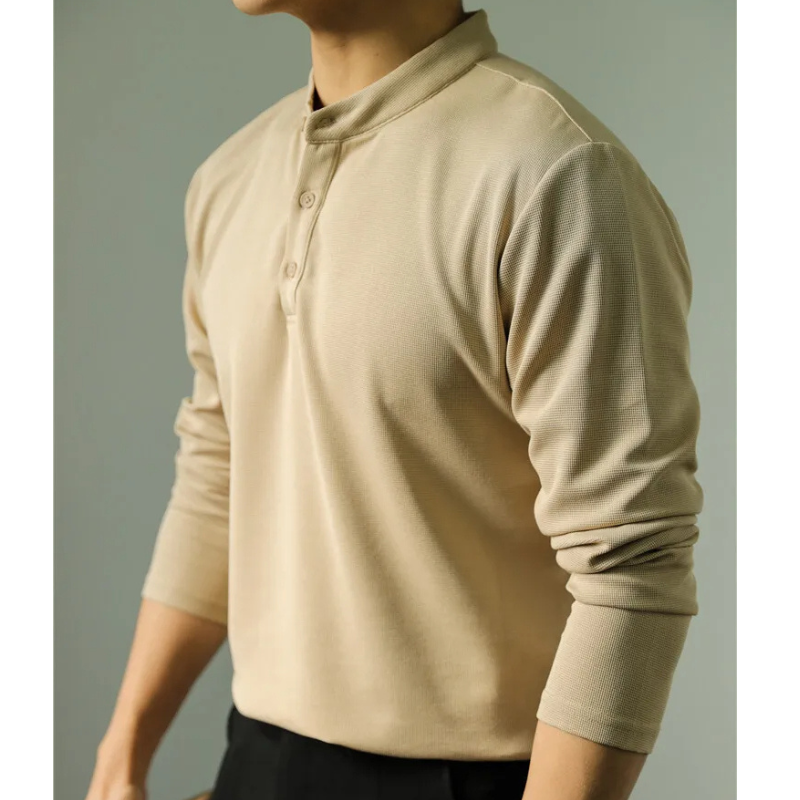 Amedeo Long-Sleeve Henley