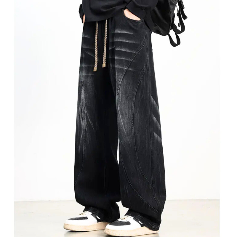 Malone Washed Denim Joggers