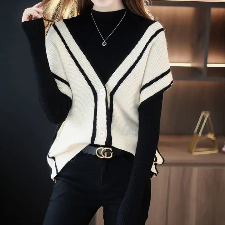 Contour V-neck Cardigan