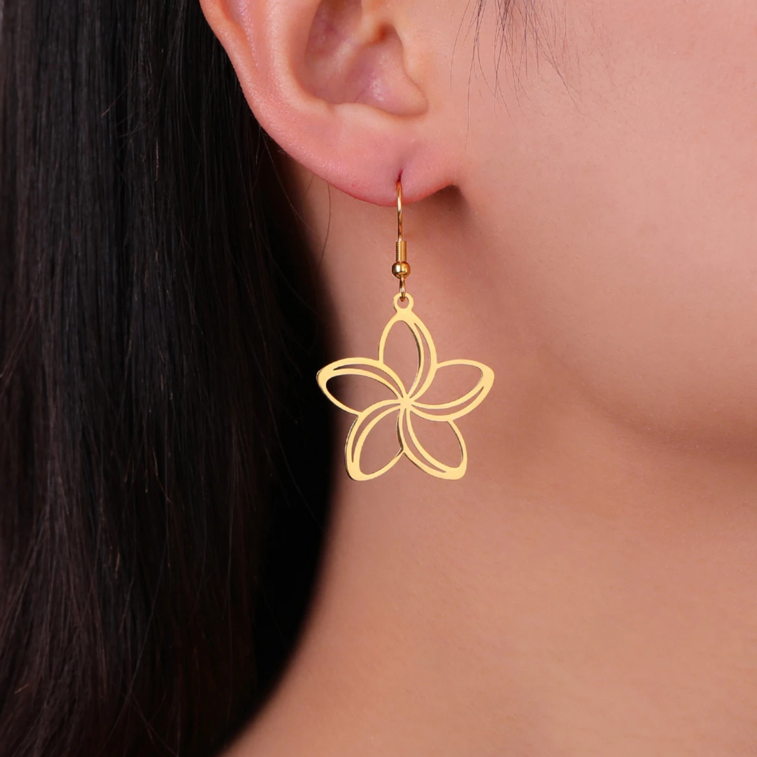Flora Openwork Earrings