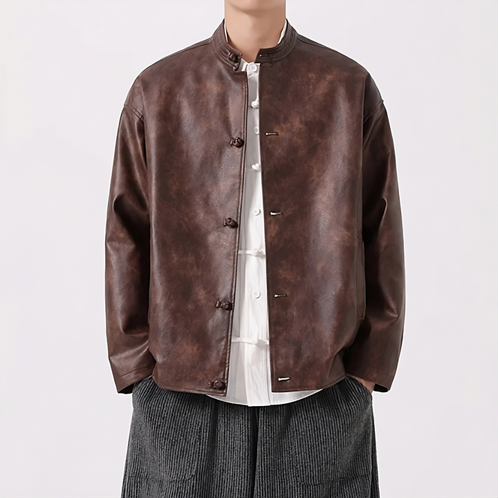 Easton Matte Leather Jacket