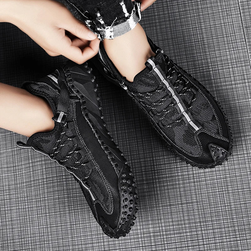 Ridgetrek Genuine Leather Sneakers