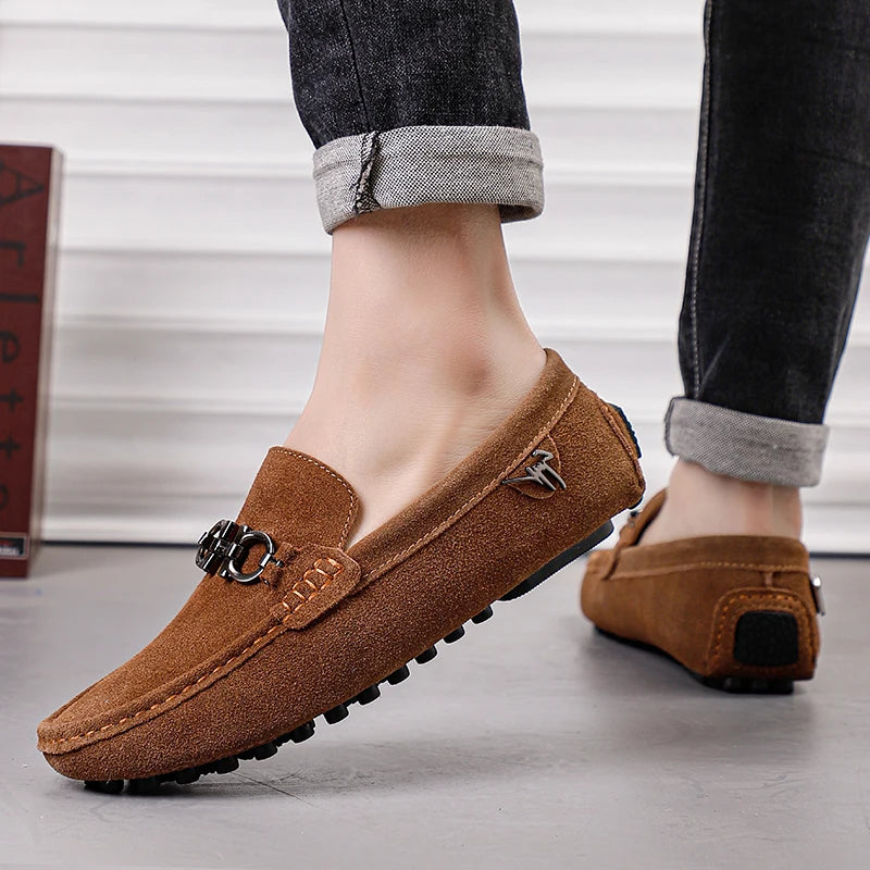 Montford Cow Suede Loafers