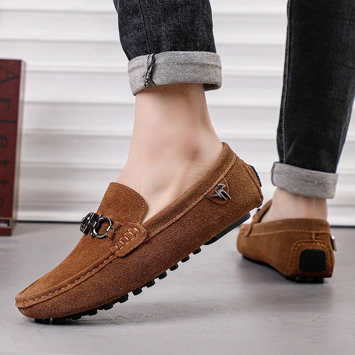 Montford Cow Suede Loafers