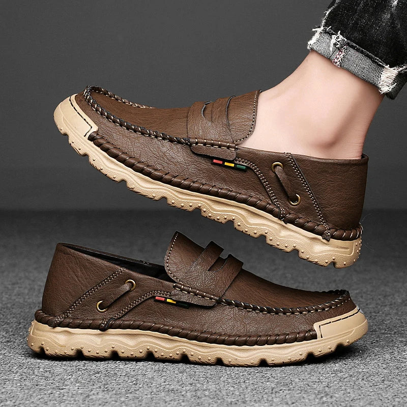 Senna Genuine Leather Loafers