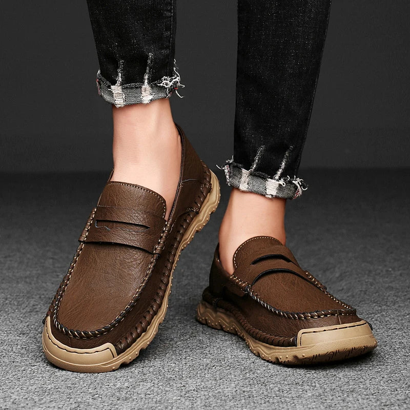 Senna Genuine Leather Loafers