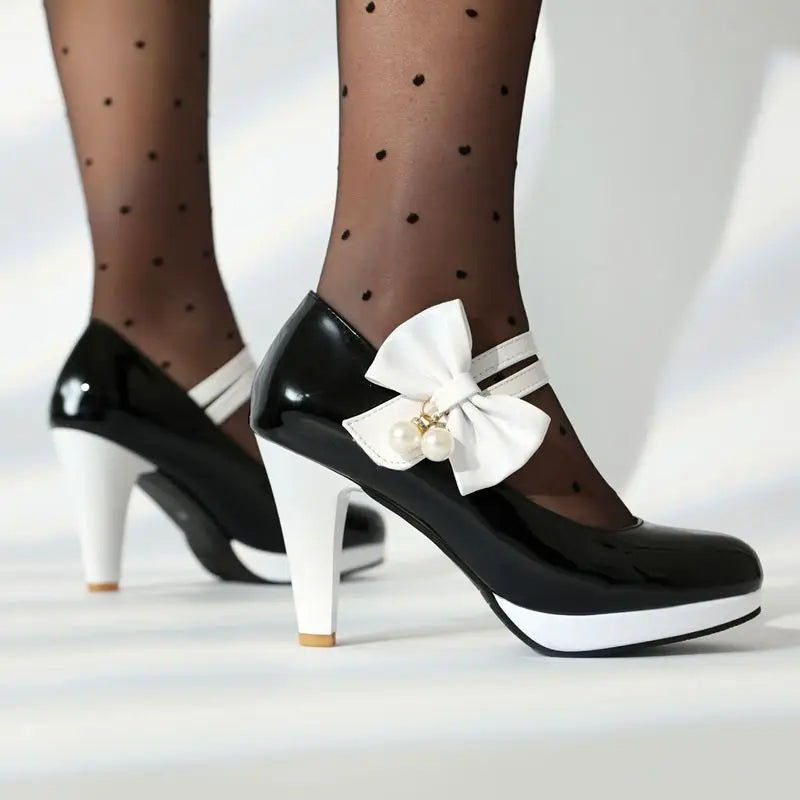Amora Bow Heels