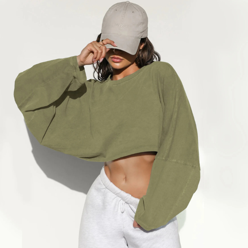 Althea Cropped Sweatshirt