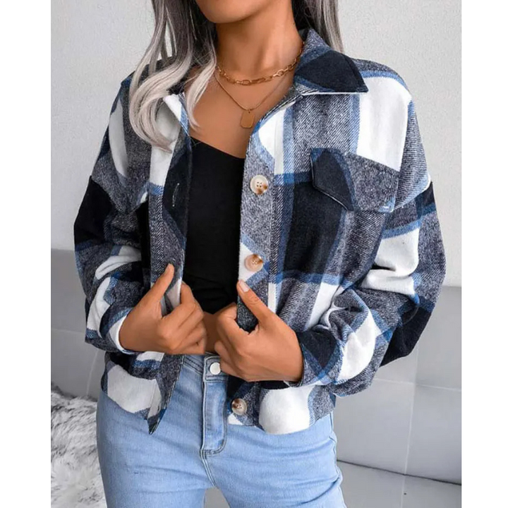 Altera Checkered Plaid Jacket