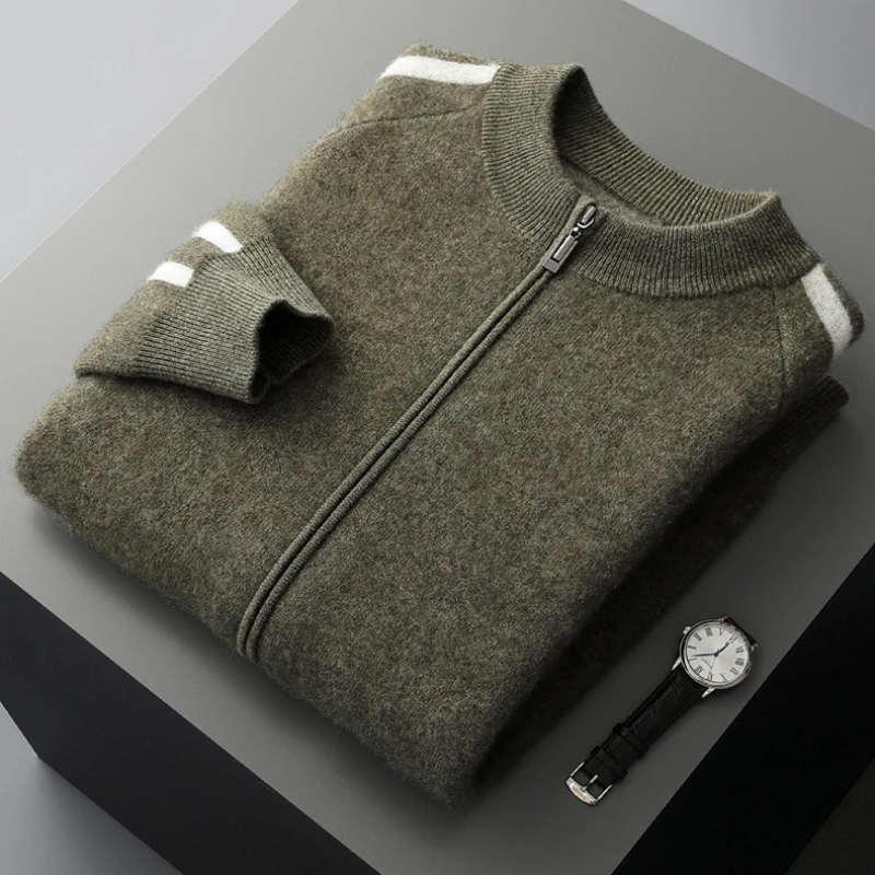 Callen Merino Stripe Cardigan