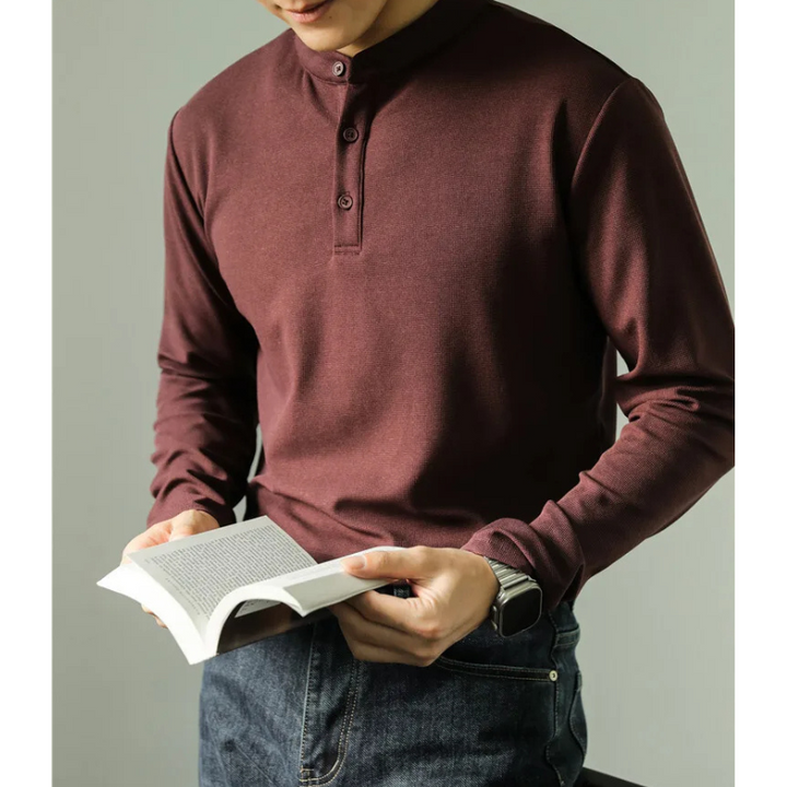 Amedeo Long-Sleeve Henley