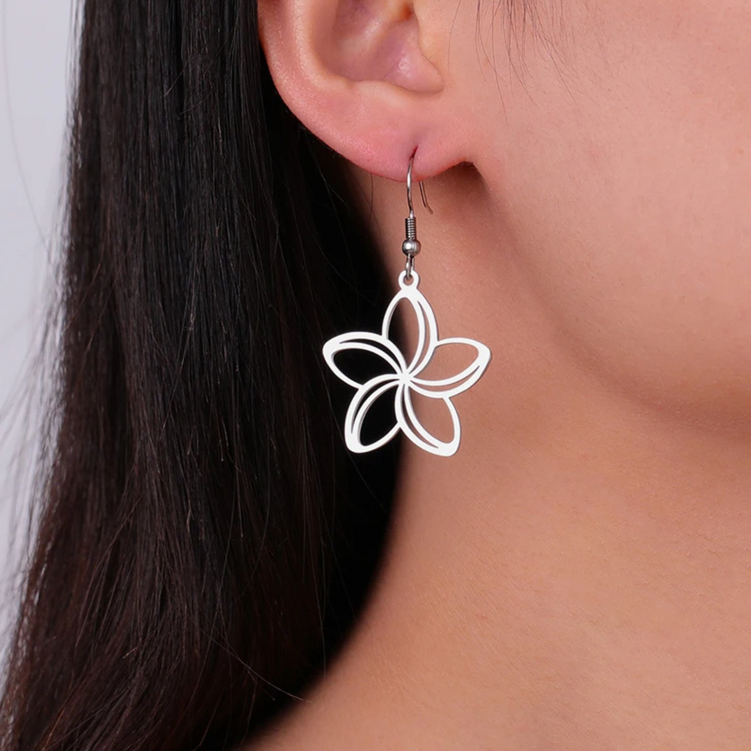 Flora Openwork Earrings