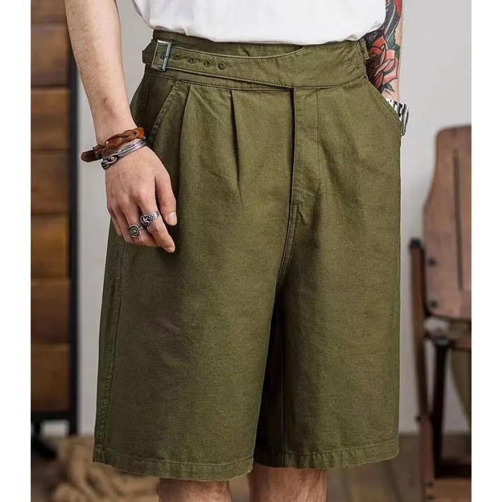 Garrison Cotton Gurkha Shorts