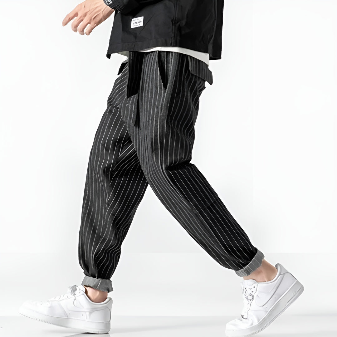 Rivertown Pinstripe Denim Pants