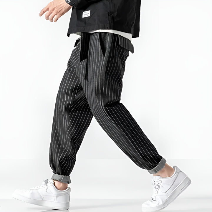 Rivertown Pinstripe Denim Pants