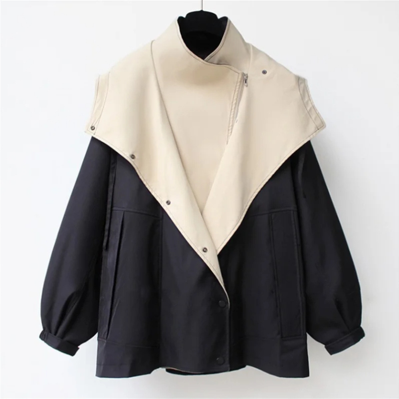 Elara Two-Tone Windbreaker