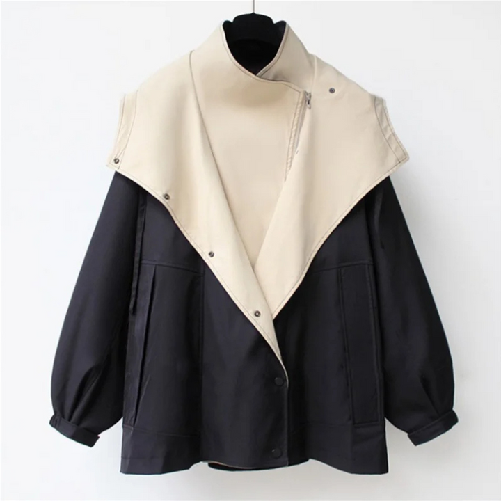 Elara Two-Tone Windbreaker