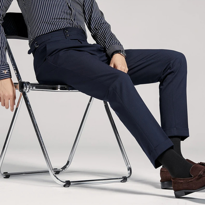 Saverio Pleated Gurkha Trousers