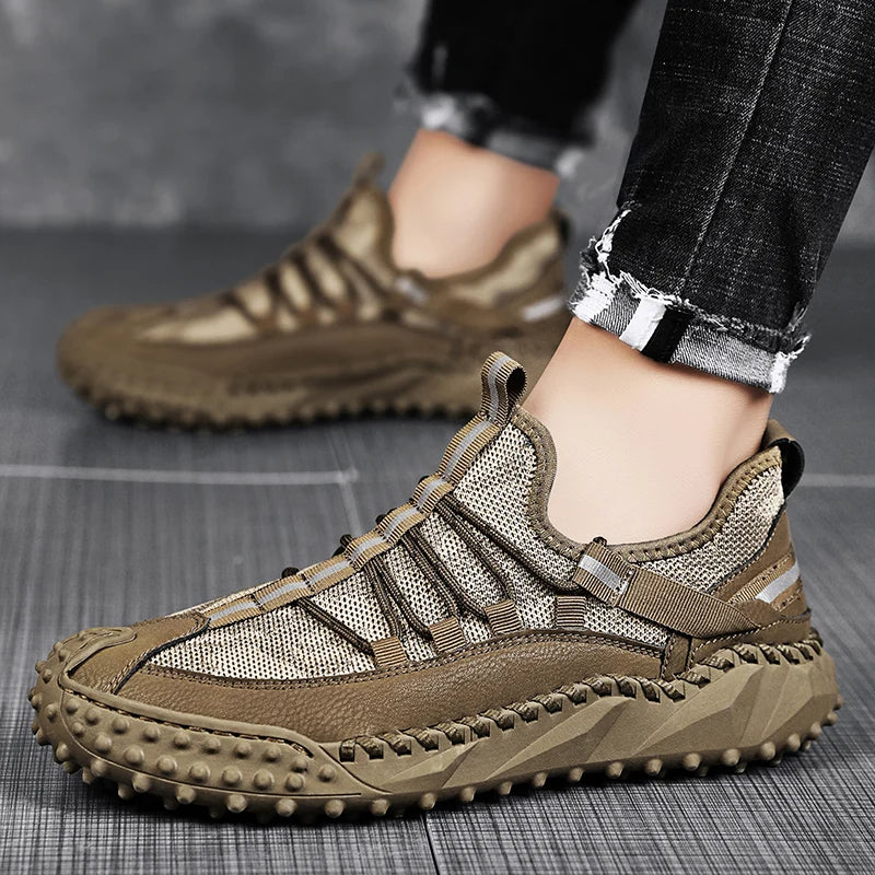 Ridgetrek Genuine Leather Sneakers