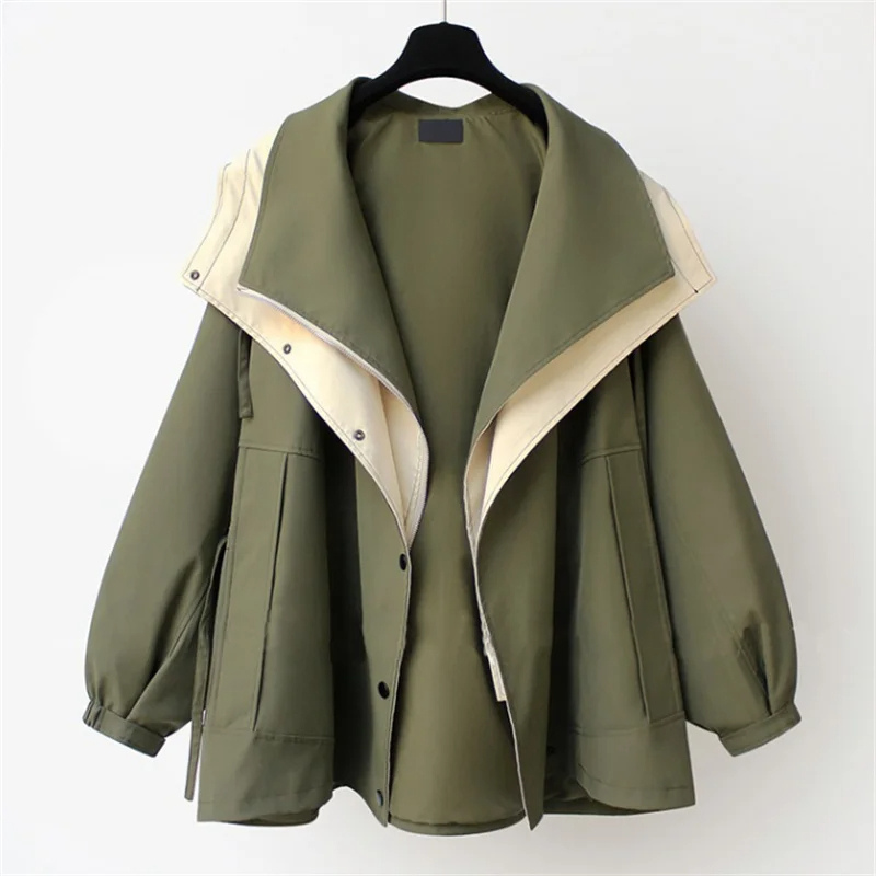 Elara Two-Tone Windbreaker