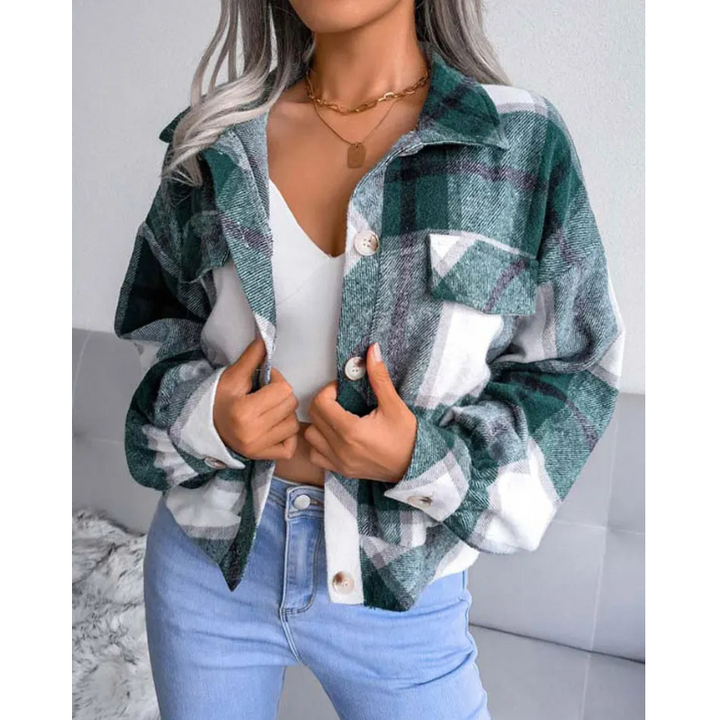 Altera Checkered Plaid Jacket