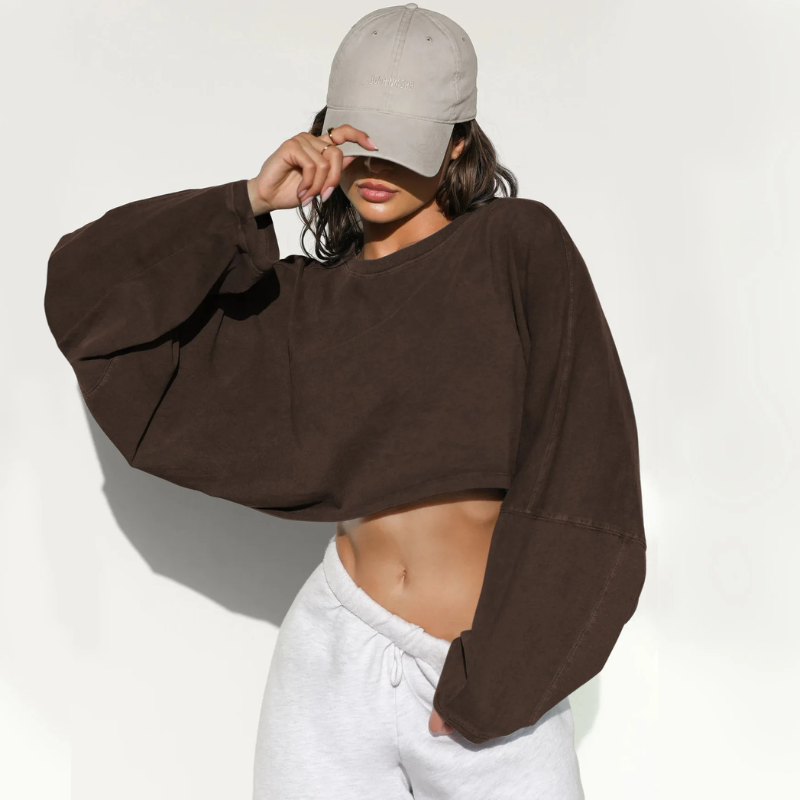 Althea Cropped Sweatshirt
