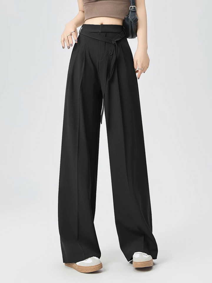 Avenue High-Waist Trousers