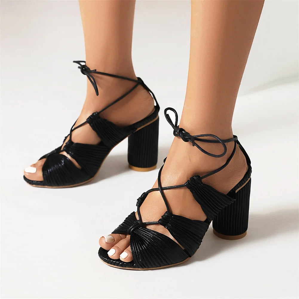 Sevilla Ankle Tie Sandals