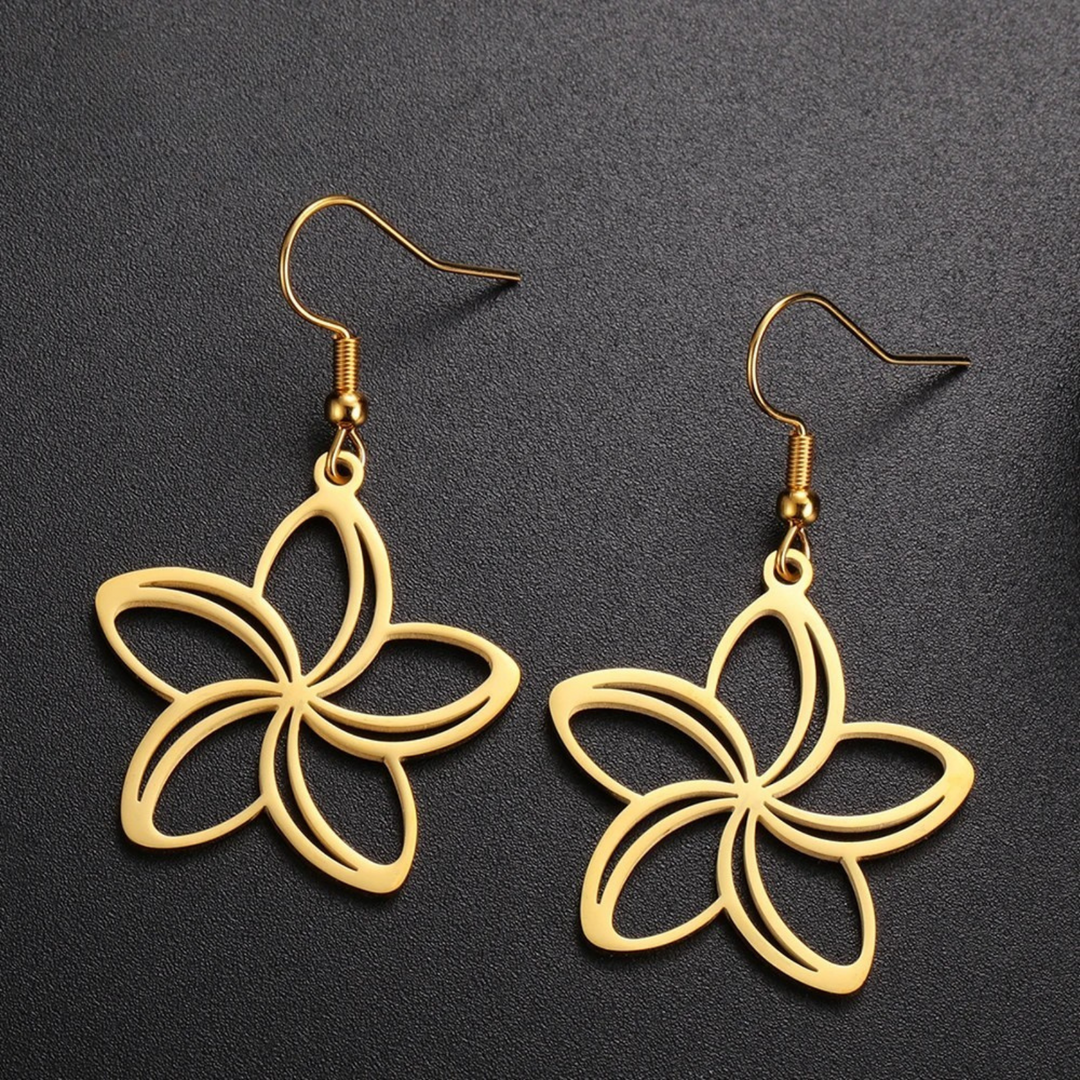 Flora Openwork Earrings