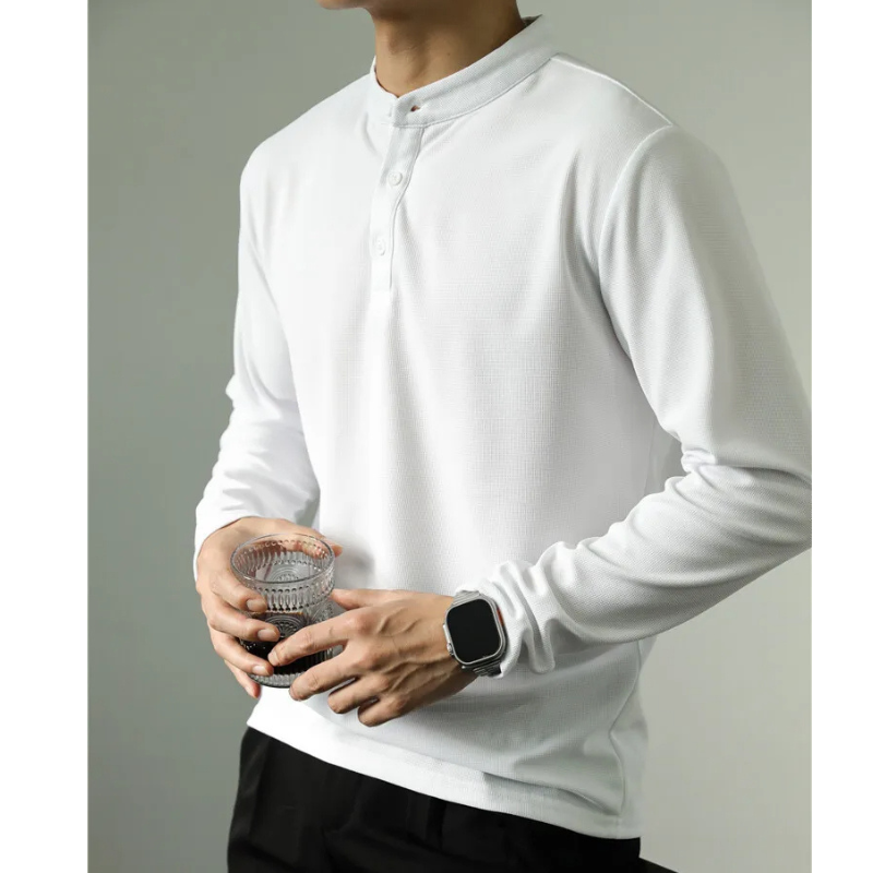 Amedeo Long-Sleeve Henley