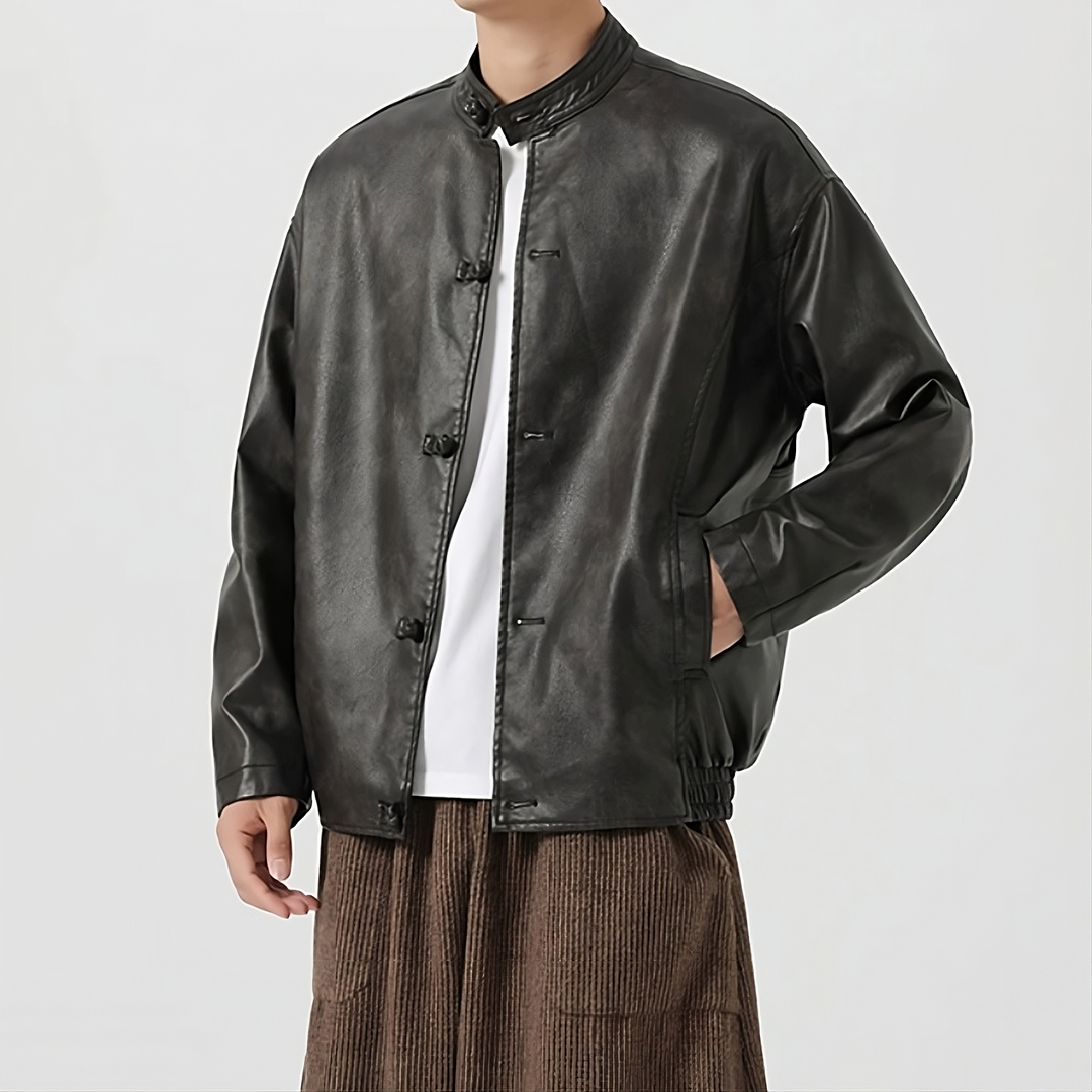 Easton Matte Leather Jacket