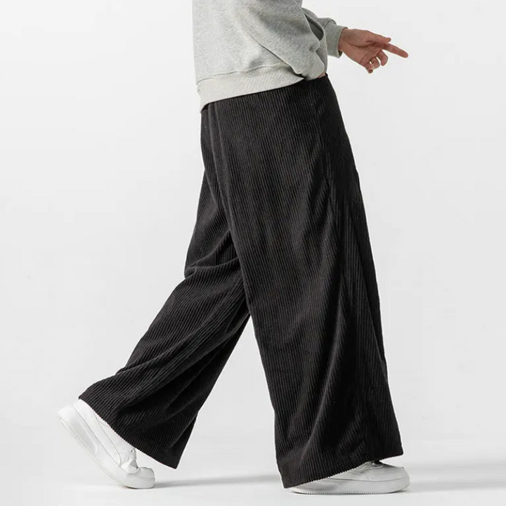 Wade Wide-Leg Corduroy Joggers