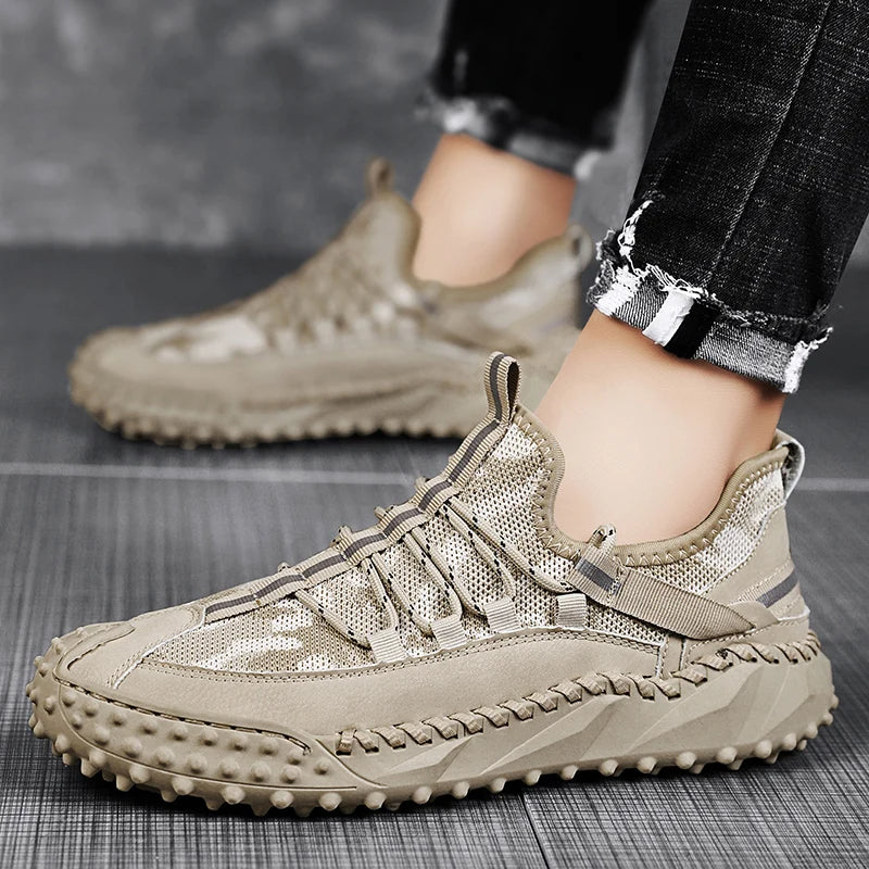 Ridgetrek Genuine Leather Sneakers