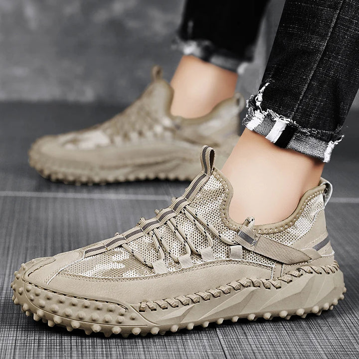 Ridgetrek Genuine Leather Sneakers